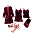Set pijamale din catifea